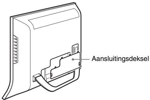 SONY MFM-HT205 - Verwijder het aansluitingsdeksel. - 1