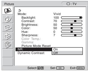 SONY MFM-HT205 - Fine tuning the color temperature - 4
