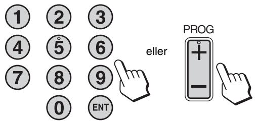 SONY MFM-HT205 - Tryck på 0-9-knapparna för att mata in ett kanalnummer. - 1