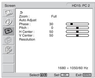SONY MFM-HT205 - ■ “Treble,” “Bass,” ve “Balance” Ayarlama - 1