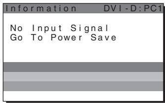 SONY MFM-HT205 - Jeśli na ekranie pojawia się komunikat „No Input Signal” - 1