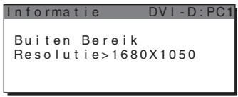 SONY MFM-HT205 - Wanneer "Resolutie >1680 × 1050" verschijnt - 1