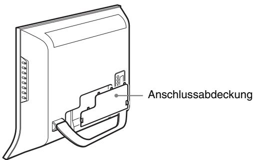SONY MFM-HT205 - Schritt 4: Anbringen der Anschlussabdeckung - 1