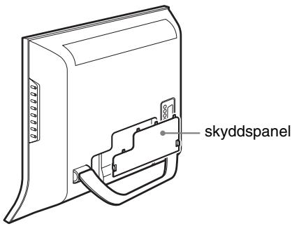 SONY MFM-HT205 - Ta bort skyddspanelen. - 1