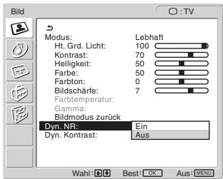 SONY MFM-HT205 - Feineinstellen der Farbtemperatur - 4