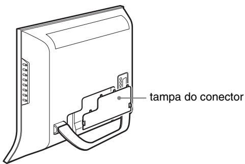 SONY MFM-HT205 - Retire a tampa do conector. - 1