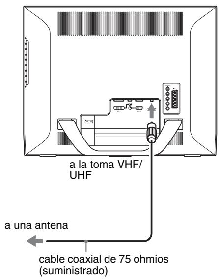SONY MFM-HT205 - ■ Conexión de una antena - 1