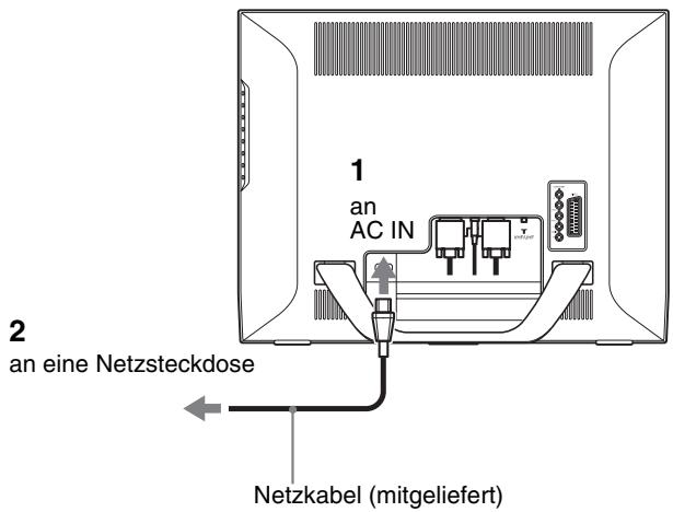SONY MFM-HT205 - Schritt 3: Anschließen des Netzkabels - 1