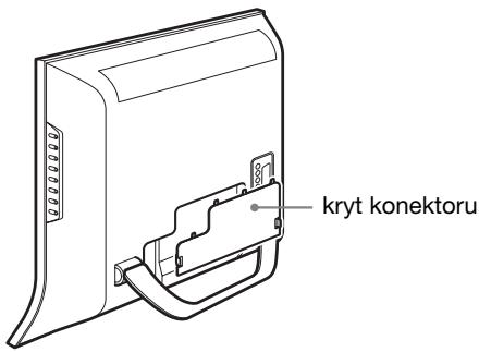 SONY MFM-HT205 - Odstraňte kryt konektoru. - 1
