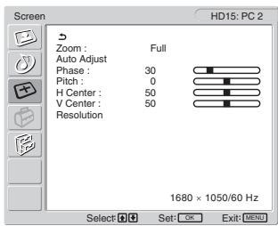 SONY MFM-HT205 - ■ Ajustar “Treble,” “Bass,” e “Balance” - 1
