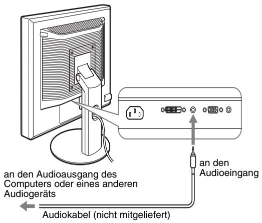 SONY SDM-S95AR - Schritt 3: Anschlieben der Audiokabel - 1