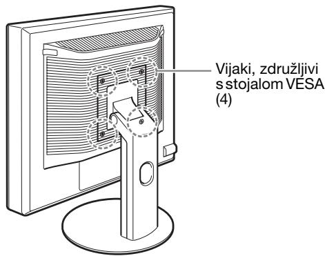 SONY SDM-S95AR - Vzemitezaslon in kartona in nato postavite okvir položenegazaslona k robu mize. - 2