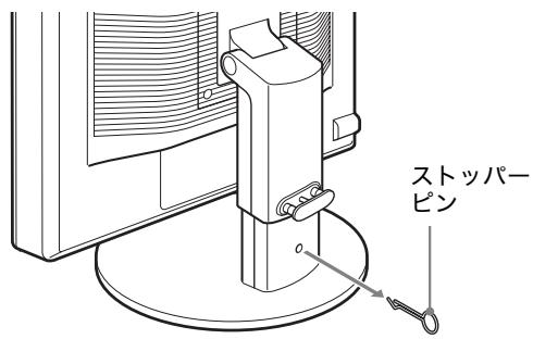 SONY SDM-S95AR - ヨスPLEイ本体を箱から取り出し、マット上の上にデイスPLEイの下端と机の端を捫て置く。 - 3