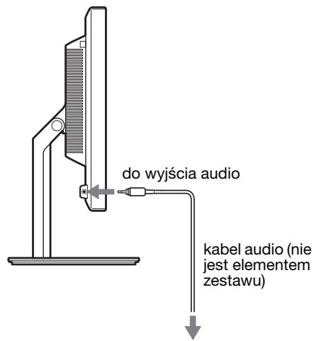 SONY SDM-S95AR - Konfiguracja 3: Podłuczanie przygewodów audio - 2