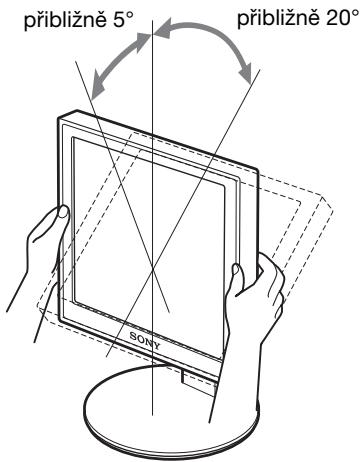 SONY SDM-S95AR - Instalace 7: Nastavte náklon a výšku - 1
