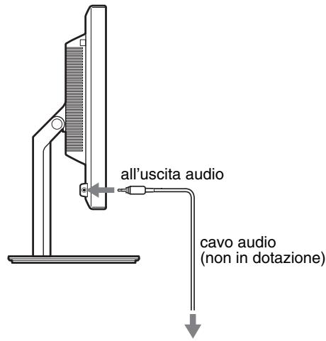 SONY SDM-S95AR - Installazione 3: Collegamento dei cavi audio - 2
