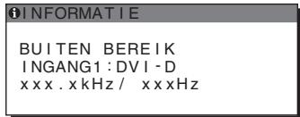 SONY SDM-S95AR - Als "xxx.x kHz/xxx Hz" worden weergegeven - 1