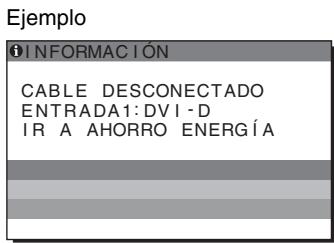 SONY SDM-S95AR - Si “CABLE DESCONECTADO” aparece en pantalla - 1