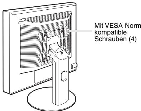 SONY SDM-S95AR - ■ Wenn Sie den VESA-Ständer\* verwenden - 1