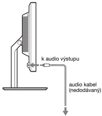 SONY SDM-S95AR - Pokud nehodláte použít audio vystup, nemusîte toto pripojeni provest. - 2