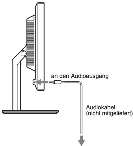 SONY SDM-S95AR - Schritt 3: Anschlieben der Audiokabel - 2