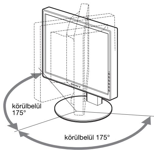 SONY SDM-S95AR - lépés: Állítsa be a dólésszöget és a magasságot - 2
