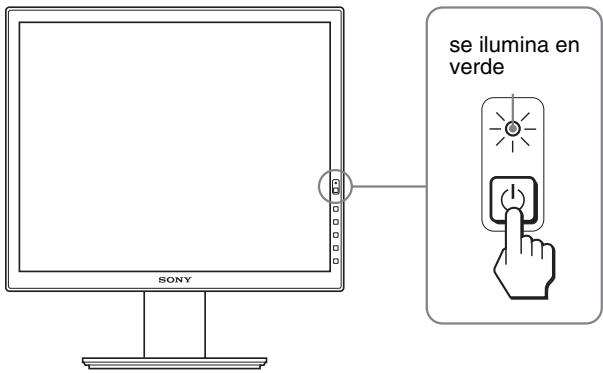 SONY SDM-S95AR - Configuración 6: Encendido de la pantalla y el ordinador - 1