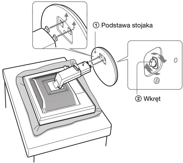 SONY SDM-S95AR - ■ Korzystanie z dostarczonego stojaka* - 2