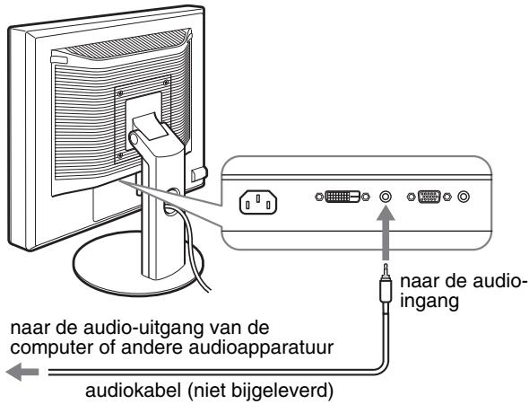 SONY SDM-S95AR - Installing 3: De audiokabels aansluiten - 1
