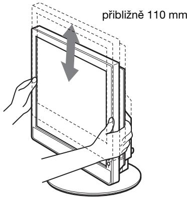 SONY SDM-S95AR - Instalace 7: Nastavte náklon a výšku - 3