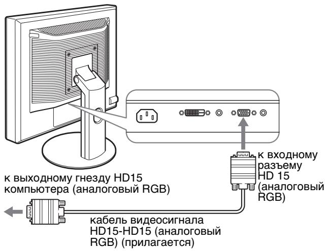 SONY SDM-S95AR - Подключnte komnbIoTeP,оборудованьи Вьхоньим rHe3dOm HD15 (aHaJorOвьи RGB) - 1