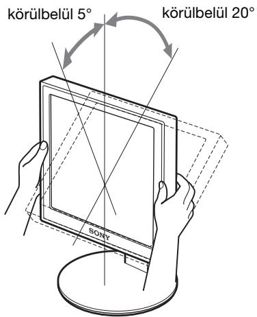 SONY SDM-S95AR - lépés: Állítsa be a dólésszöget és a magasságot - 1