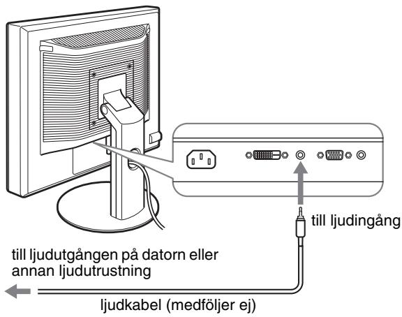 SONY SDM-S95AR - Om du inte avser att spelal upp ljud behöver du inteenna anslutning. - 1