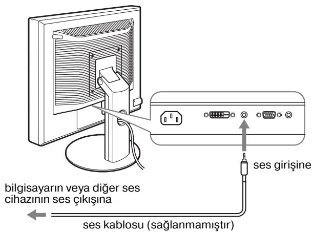 SONY SDM-S95AR - Kurulum 3: Ses kabolarin本领lağlanması - 1