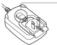 SONY DPF-E75 - Fixation de la prise secteur - 1