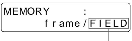 SONY UP-51MD - So wahlen Sie den Speichermodus über das Menu aus - 7