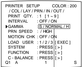 SONY UP-51MD - Adjusting the tone of the printout - 6