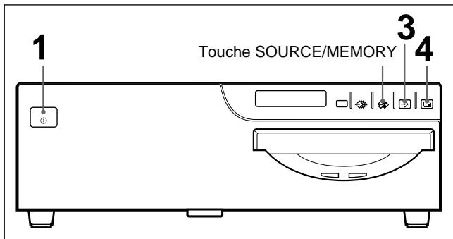 SONY UP-51MD - Avant d'exécuter un tirage d'image pleine page - 1