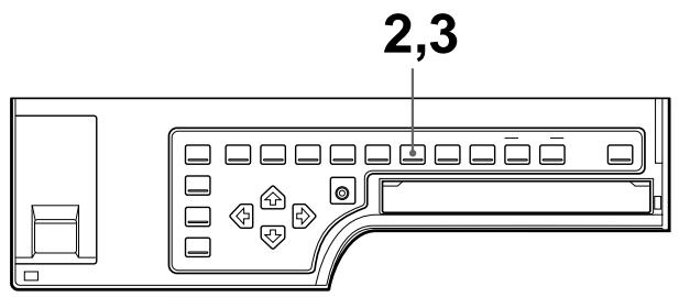 SONY UP-51MD - Sélection du signal d'entrée via la touche INPUT SELECT - 2