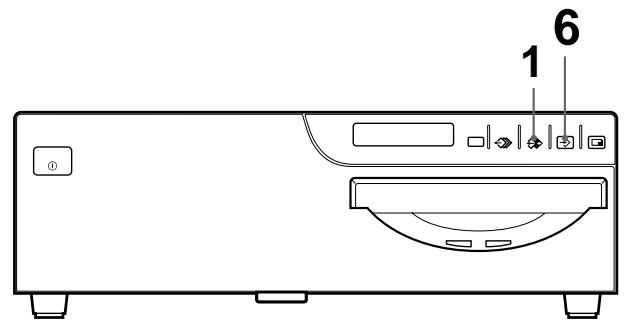 SONY UP-51MD - Avant de régler l'équilibre des couleurs - 1