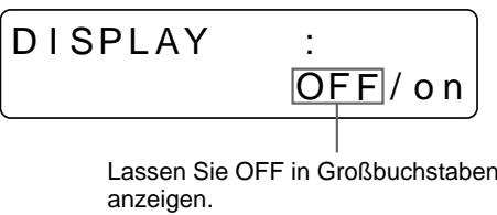 SONY UP-51MD - Wahlen Sie OFF. - 2