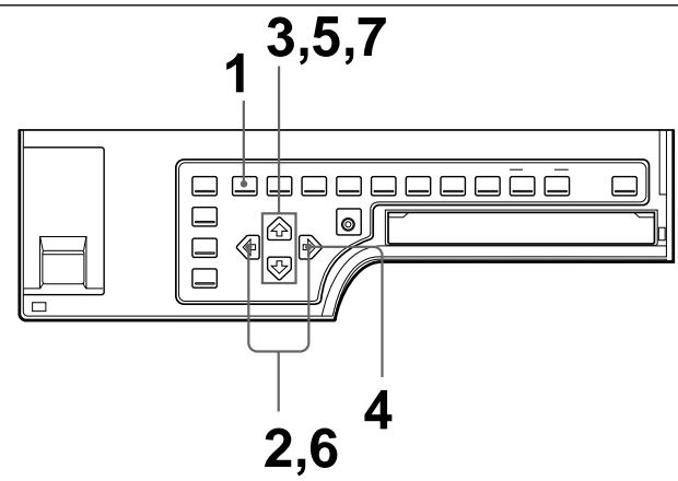 SONY UP-51MD - Setting the Function of the CLEAR Button - 1