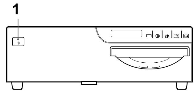 SONY UP-51MD - Selecting the input signal by using the INPUT SELECT button - 1