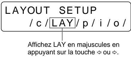 SONY UP-51MD - Pour sélectionner le mode de mémoire sur le menu - 3