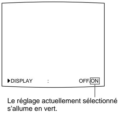 SONY UP-51MD - Appuyez sur la touche display. - 1