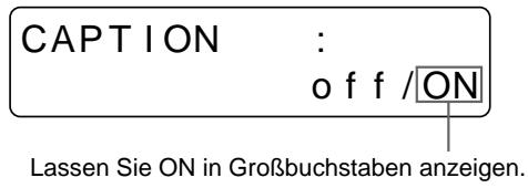 SONY UP-51MD - Ausdrucken von Bildern mit Untertitel - 5