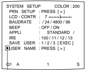 SONY UP-51MD - Speichern von Benutzerdefinitionen - 2