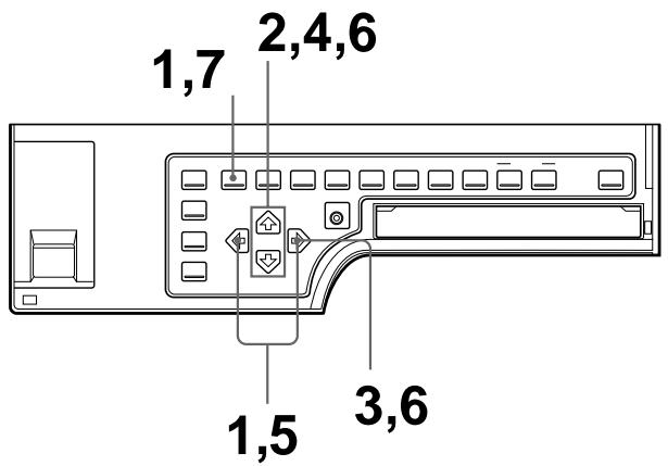 SONY UP-51MD - Adjusting the Brightness of the Printer Window Display - 1