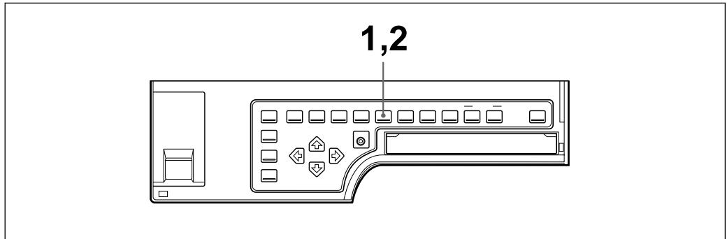 SONY UP-51MD - Displaying the Type and Remaining Amount of the Ink Ribbon - 1