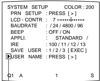 SONY UP-51MD - Registering a User Set - 2